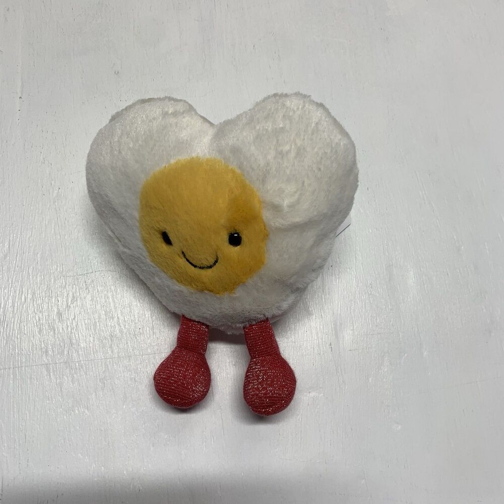 Jellycat Heart Boiled Egg Jellycat Valentines Day Amuseables NEW Authentic